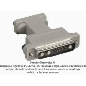 Adaptador SUN 13W3 macho a VGA HD15 hembra